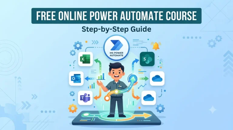 Free online power automate course