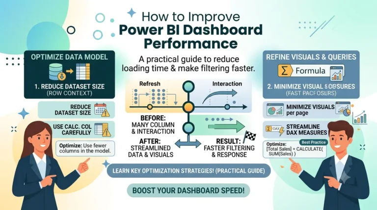 How to Improve Power BI Dashboard Performance and Reduce Report Loading Time