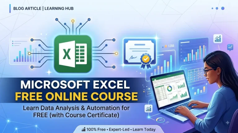Microsoft Excel Complete Free Online Course