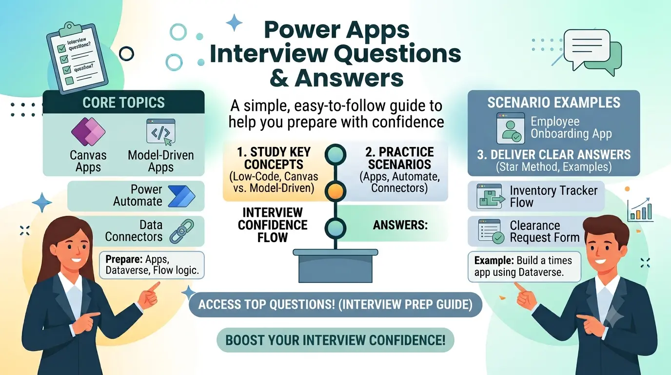 Power Apps Interview Questions and Answers