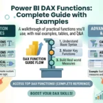 Power BI DAX Functions Complete Guide with Examples