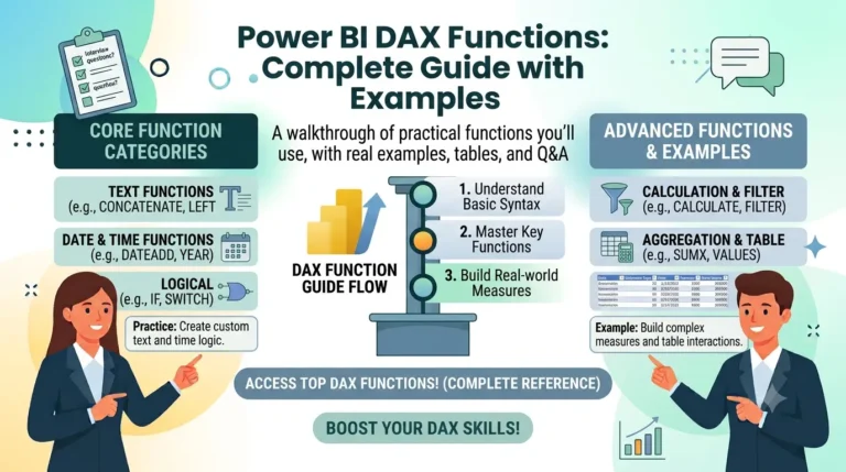 Power BI DAX Functions Complete Guide with Examples