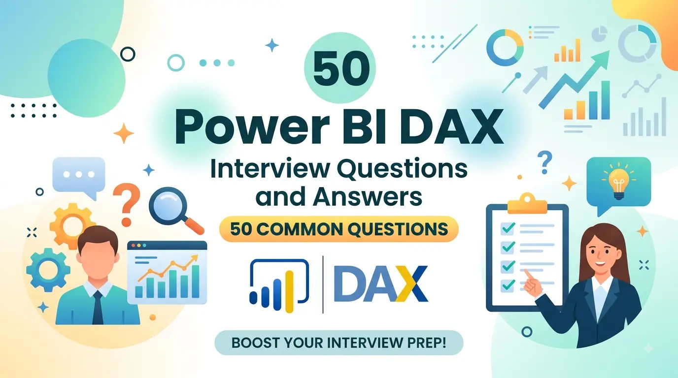 Power BI DAX Interview Questions and Answer
