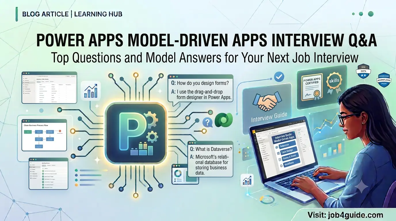 Power Apps Model-Driven Apps Interview Questions and Answer