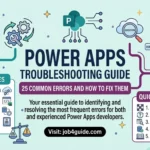 Power Apps Troubleshooting Guide 25 Common Errors and How to Fix Them