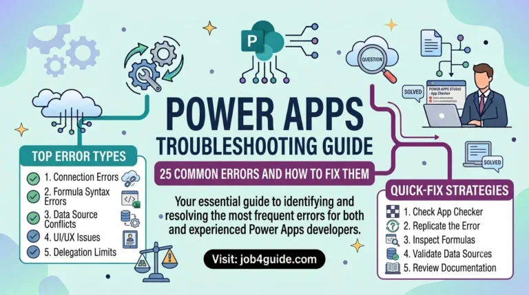 Power Apps Troubleshooting Guide 25 Common Errors and How to Fix Them