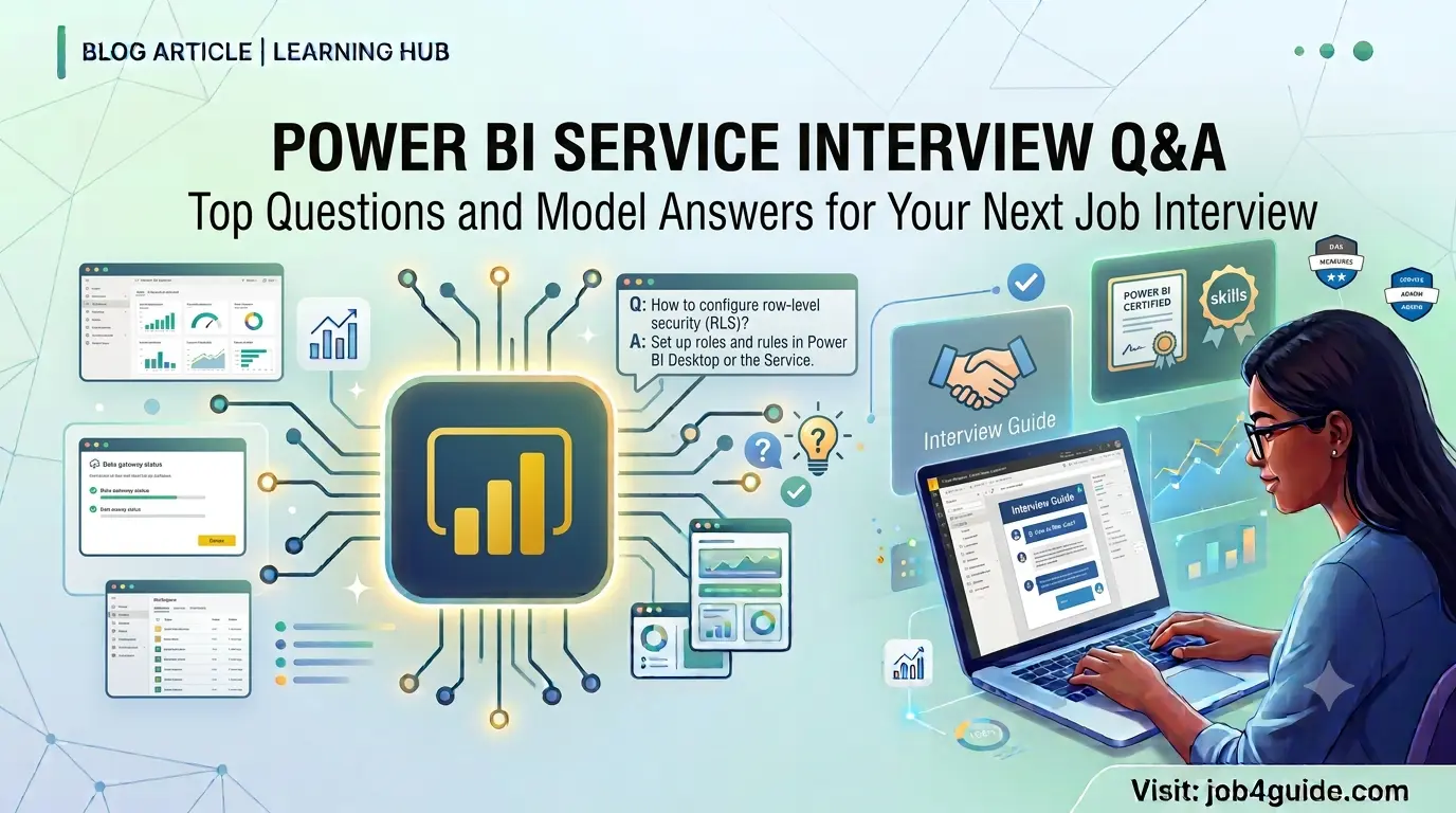 Power BI Service Interview Questions and Answers