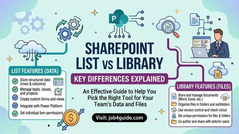 SharePoint List vs Library Key Differences Explained