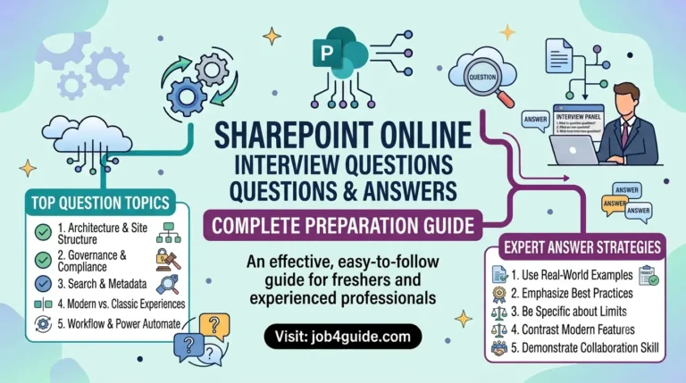 SharePoint Online Interview Questions and Answers