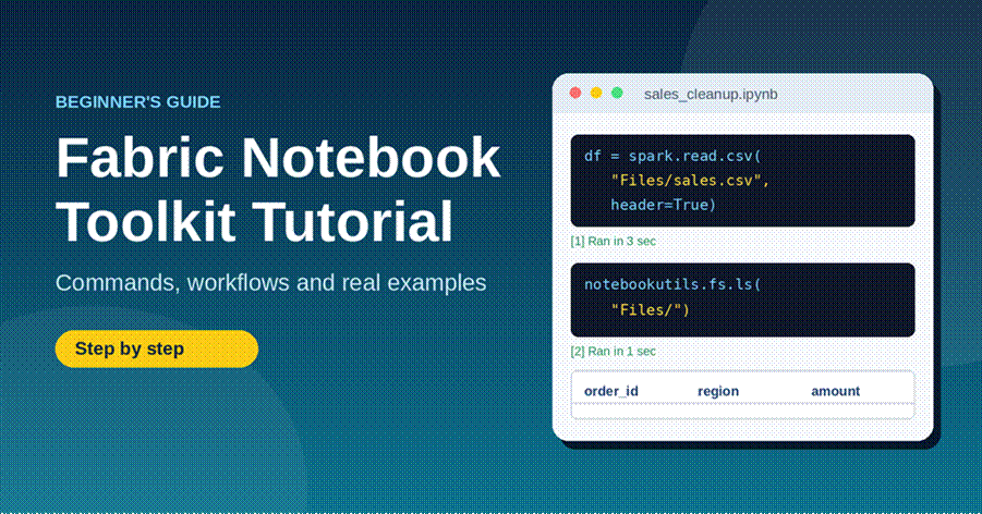 Fabric Notebook Toolkit Tutorial