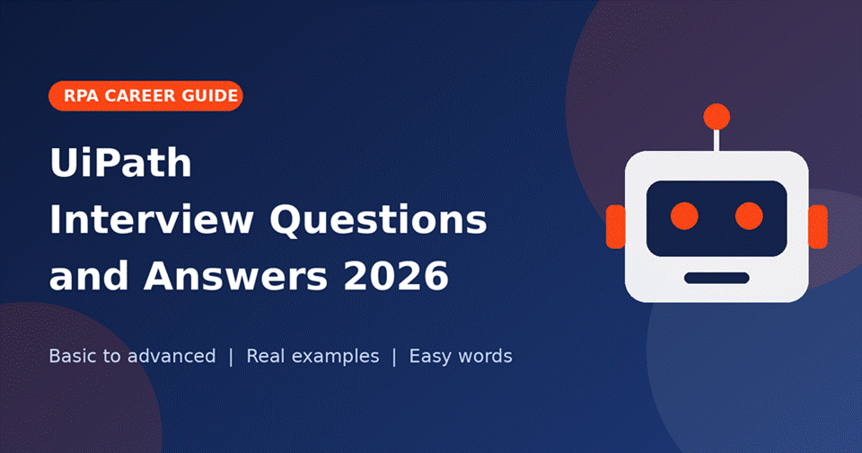 UiPath Interview Questions and Answers